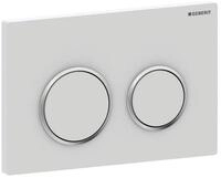Geberit Omega20 Bet&auml;tigungsplatte, f&uuml;r 2-Mengen-Sp&uuml;lung, 115.085.JT.1, Farbe: