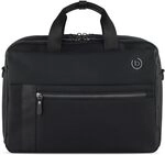 bugatti Nero Businesstasche mit 15 Laptopfach, Herren- Aktentasche, groß, Schwarz bugatti Nero Businesstasche mit 15 Laptopfach, Herren- Aktentasche, groß, Schwarz