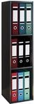 VCM Holzregal stehend | platzsparender Aktenschrank | Ma&szlig;e: H. 107 x B. 34 x...
