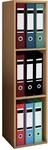 VCM Holzregal stehend | platzsparender Aktenschrank | Ma&szlig;e: H. 107 x B. 34 x...