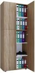 B&uuml;roschrank mit 5 F&auml;chern | moderner Aktenschrank mit Dreht&uuml;ren | Ma&szlig;e ca....