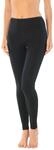 Schiesser Damen Leggings Lange Luxury Baumwolle Unterhose, schwarz_200003, 36