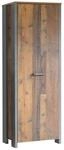 FORTE CLIF Schrank 65 70, Kleiderschrank klein Flurschrank schmal Garderobenschrank