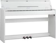 McGrey DP-18 WM E-Piano Wei&szlig; matt, 88 gewichtete Tasten mit Hammermechanik 