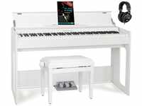 Classic Cantabile DP-S1 WM E-Piano Set - 88 gewichtete Tasten mit...