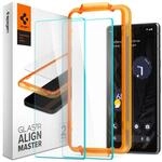 Spigen AlignMaster Schutzfolie kompatibel mit Google Pixel 7a, 2 St&uuml;ck,...
