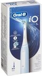 Oral-B iO 3N Elektrische Zahnb&uuml;rste, blau, runde B&uuml;rste, weiche Mikrovibrationen, 3