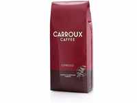 CARROUX Kaffeebohnen Espresso 1kg Pack - Feinster Premium Kaffee - Für