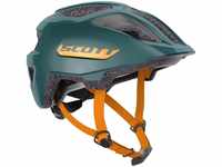 Scott Spunto Junior Kinder Fahrrad Helm Gr.50-56cm grün/orange 2024