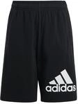 adidas Unisex Kinder Essentials Big Logo Cotton Shorts, Black/White, 13-14 Years