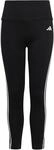 adidas M&auml;dchen Essentials AEROREADY 3-Stripes High-Waisted Tights, Black /...