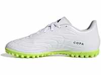 Adidas Unisex Copa Pure.4 Tf Football Shoes (Turf), FTWR White/Core Black/Lucid