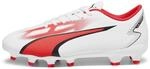 PUMA Ultra Play FG The Forever Faster Kids weissschwarzrot, 31 Kinder