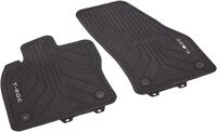 Volkswagen 2GA06150082V Allwetterfu&szlig;matten Gummi Fu&szlig;matten 4X Gummimatten, Schwarz