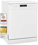 Exquisit Geschirrsp&uuml;ler GSP9614-030B weiss | Sp&uuml;lmaschine freistehend 60cm 