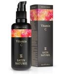 Satin Naturel Vitamin C Serum 100 ml &ndash; Gesichtsserum Mit Vitamin C, Hyaluron & Bio