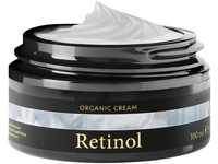 Retinol Creme 100ml - 100% Vegan - Retinol + Salicylsäure + Bio Aloe Vera -...
