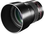 Samyang MF 85mm F1,4 AS IF UMC f&uuml;r Canon EF &ndash; Vollformat Portrait Objektiv f&uuml;r