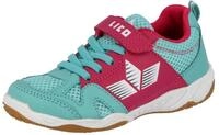 Lico Sport VS M&auml;dchen Hallenturnschuh, T&uuml;rkis/ Pink/ Wei&szlig;, 28 EU