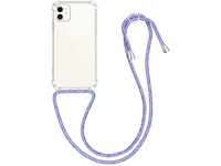 kwmobile Necklace Case kompatibel mit Apple iPhone 11 Hülle - Silikon Cover mit
