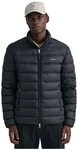 GANT Herren Light DOWN Jacket Jacke, Black, XXL
