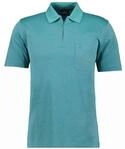RAGMAN Herren Softknit-Poloshirt mit Zip