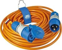 as - Schwabe Camping Verl&auml;ngerungsleitung 25 m &ndash; 230 V / 16 A / 3-polig &ndash; CEE