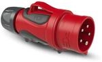 PCE 70253-6 I CEE-Phasenwender Stecker 32A 5p 6h IP54 GRIP I Industriestecker mit