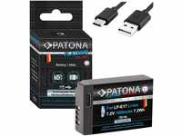 PATONA Platinum LP-E17 USB Akku (1000 mAh) mit direkt USB Eingang - Kompatibel...