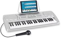 McGrey BK-4910SR Keyboard - Einsteiger-Keyboard 49 Tasten - mit 16 Sounds & 10