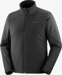 Salomon LC2298500070, Salomon Mountain Flex Jkt M Deep Black Herren