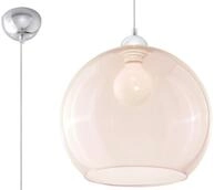 Sollux Lighting Ball Pendelleuchte, Glas, Champagne, Chrome