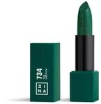 3INA MAKEUP - The Lipstick 734 - Gr&uuml;n Matte Lippenstift - Matt Lippen-Stift mit