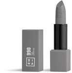 3INA MAKEUP - The Lipstick 990 - Warmes Grau Lippenstift - Matt Lippen-Stift mit