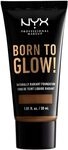 NYX Professional Makeup Born to Glow Radiant Foundation, Schillerndes Finish,