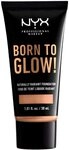 NYX Professional Makeup Born to Glow Radiant Foundation, Schillerndes Finish,
