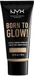 NYX Professional Makeup Born to Glow Radiant Foundation, Schillerndes Finish,