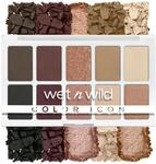 Wet n Wild, Color Icon 10-Pan Palette, Lidschatten Palette, 10 hochpigmentierte