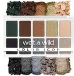 Wet n Wild, Color Icon 10-Pan Palette, Lidschatten Palette, 10 hochpigmentierte