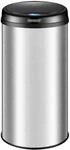 Monzana&reg; M&uuml;lleimer K&uuml;che mit Deckel Sensor 30L Edelstahl USB Ladekabel