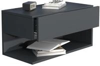 VCM Nachttisch 60x32x30 cm 1 Fach 1 Schublade Wandmontage Nachtkonsole |...