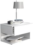 VCM Nachttisch 45x32x30 cm 1 Schublade 1 Fach Wandmontage Nachtkonsole |...