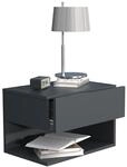VCM Nachttisch 45x32x30 cm 1 Schublade 1 Fach Wandmontage Nachtkonsole |...