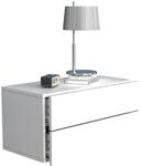 VCM Nachtschrank | Wandschublade | Wandboard | Nachttisch | Ma&szlig;e ca H. 30 x B....