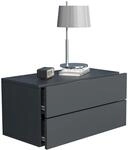 VCM Nachtschrank | Wandschublade | Wandboard | Nachttisch | Ma&szlig;e ca H. 30 x B....