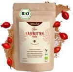 Hagebuttenpulver Bio 1000g | ganze Hagebutte gemahlen | fruchtiges, s&uuml;&szlig;-w&uuml;rziges