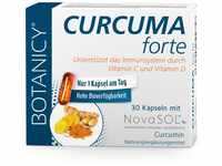 BOTANICY Curcuma forte - Flüssiges NovaSOL Curcumin plus Vitamine C und D -