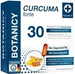 BOTANICY Curcuma forte - 30 Kurkuma Kapseln - Fl&uuml;ssiges NovaSOL Curcumin plus
