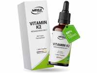Vitamin K2 MK7 200µg 1850 Tropfen 50ml - Premium: 99% All-Trans Menaquinon -
