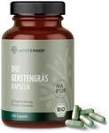 Gerstengras Kapseln Bio 180 St&uuml;ck | 3000mg je Tagesdosis | fein gemahlenes
